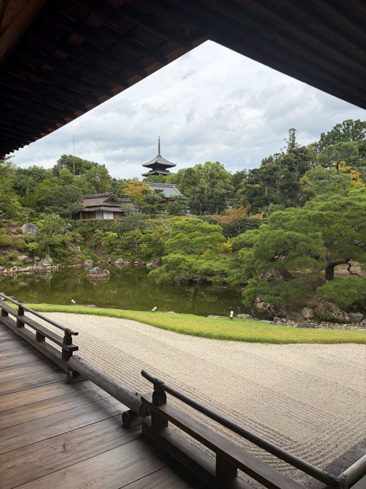 仁和寺 北庭